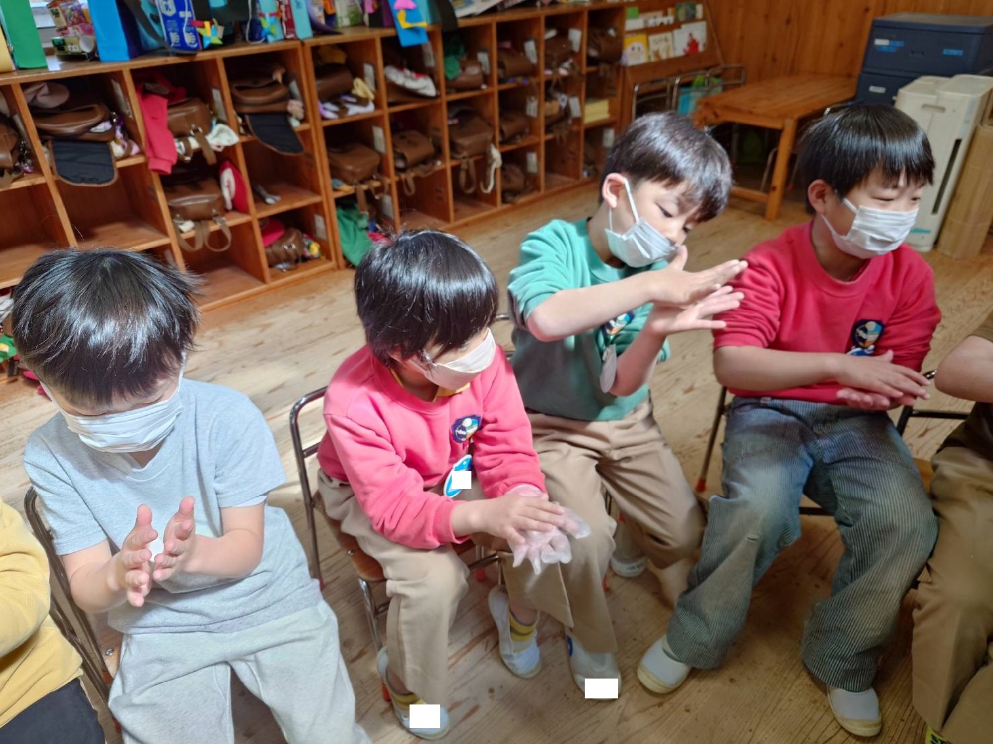 年長さんのお別れ会(1/2)