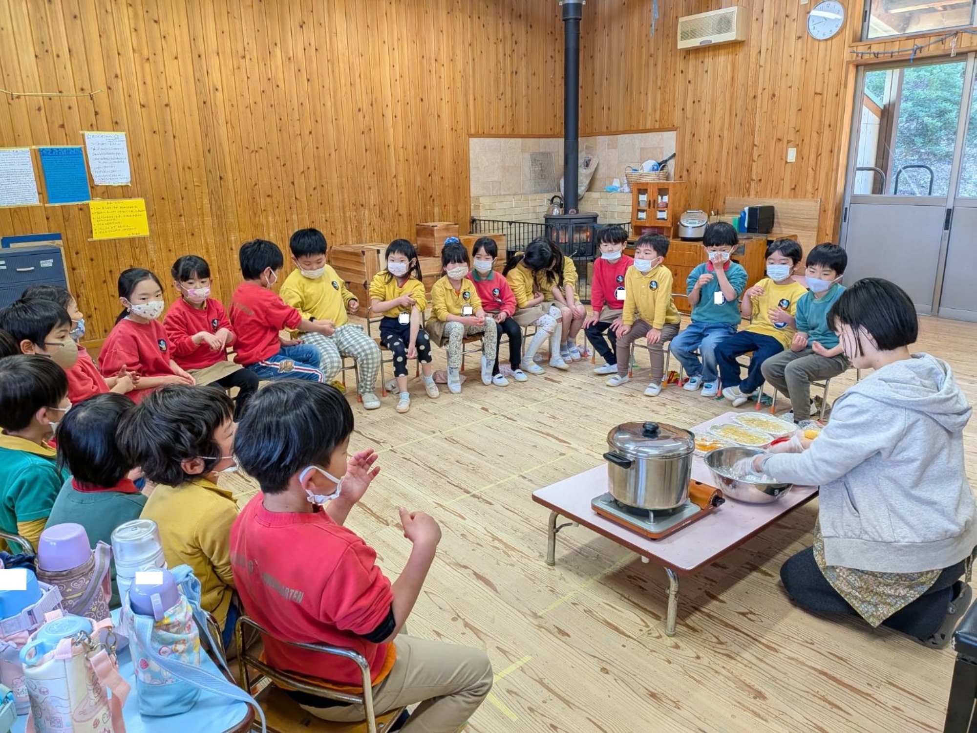 年長さんのお別れ会(1/2)