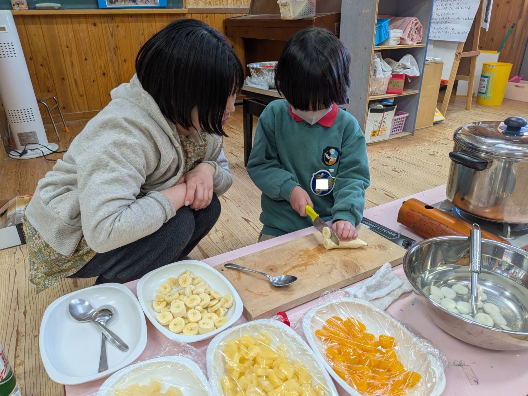 年長さんのお別れ会(1/2)