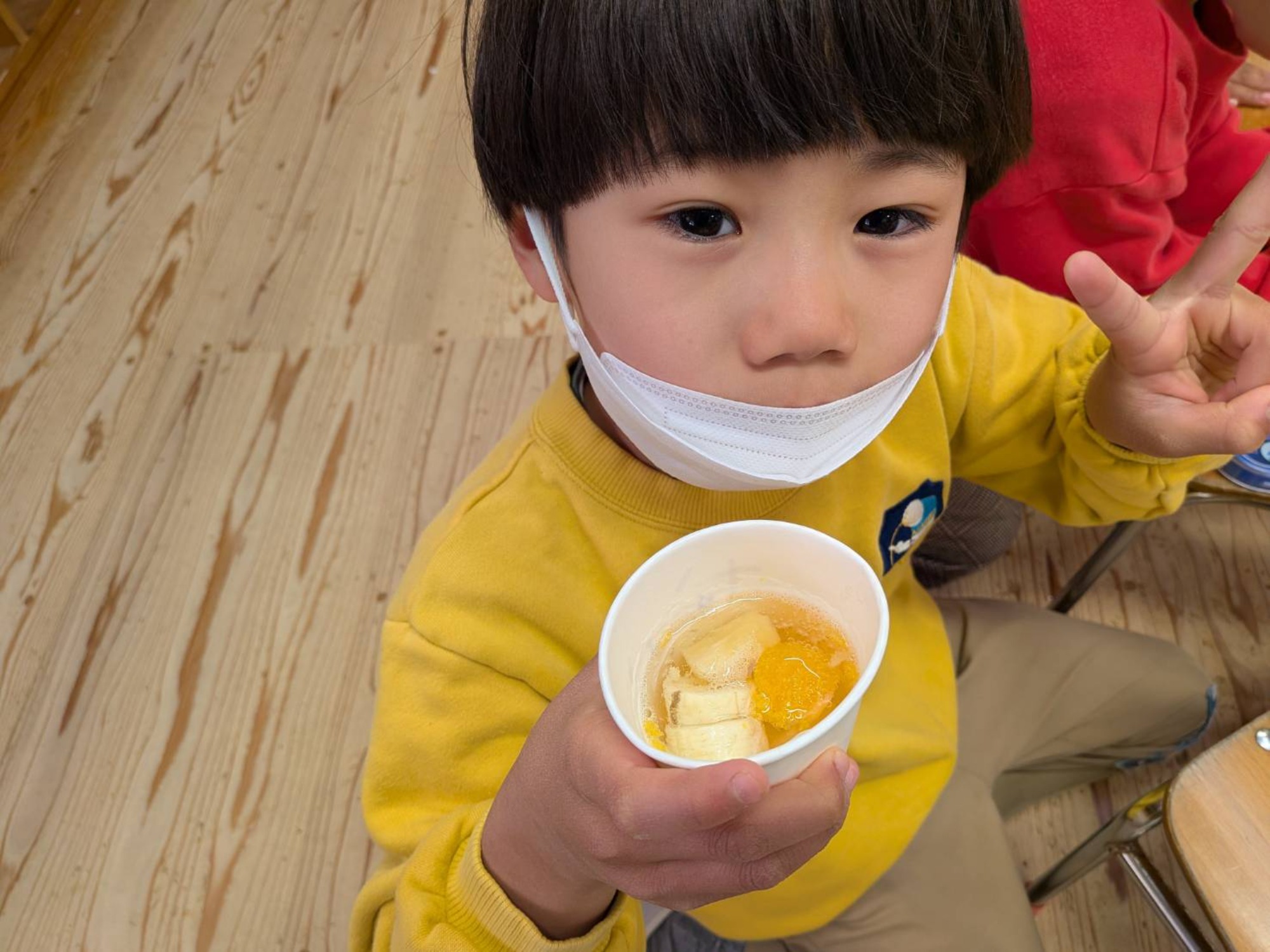 年長さんのお別れ会(1/2)