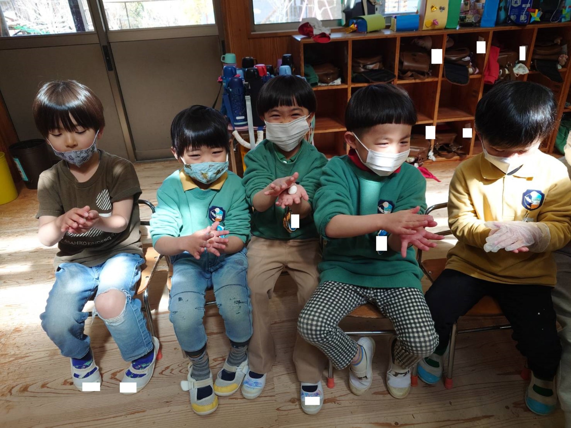 年長さんのお別れ会(2/2)