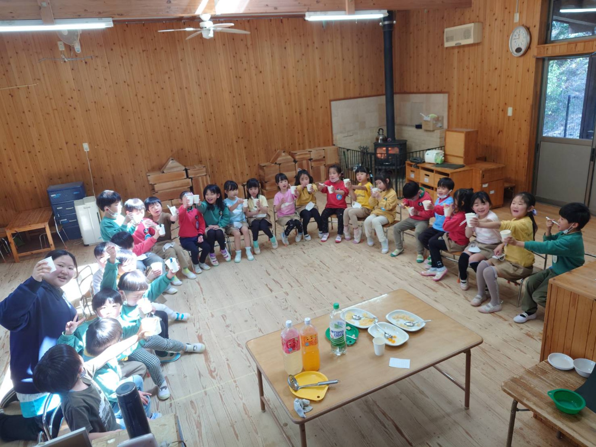 年長さんのお別れ会(2/2)