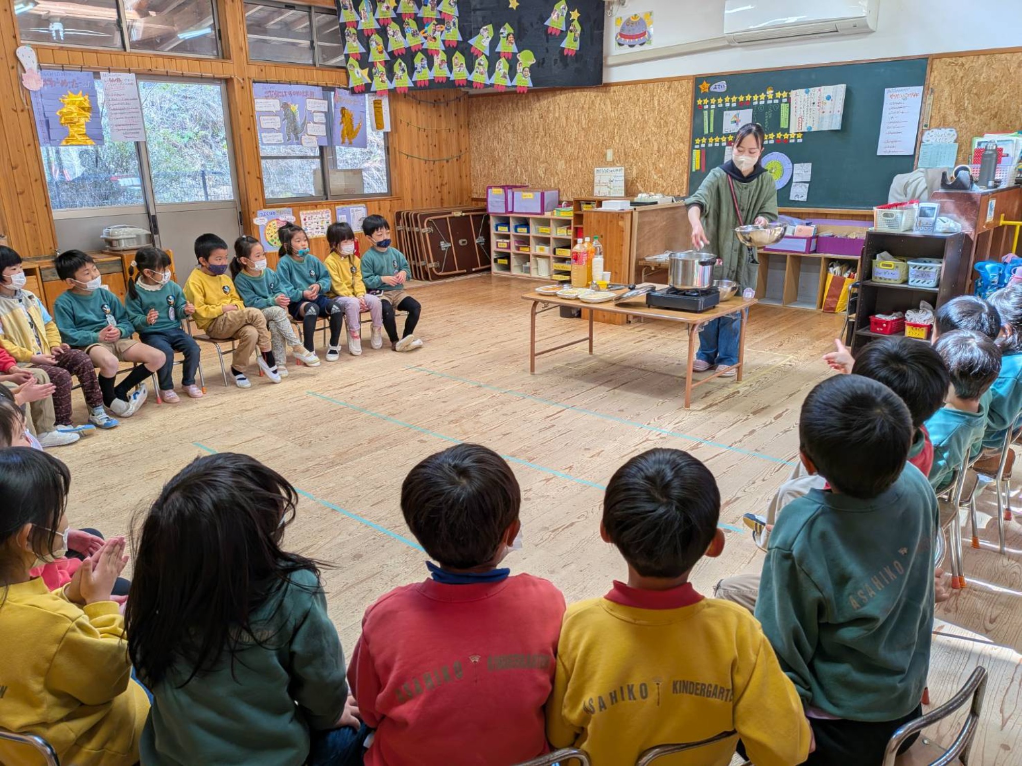 年長さんのお別れ会(2/2)