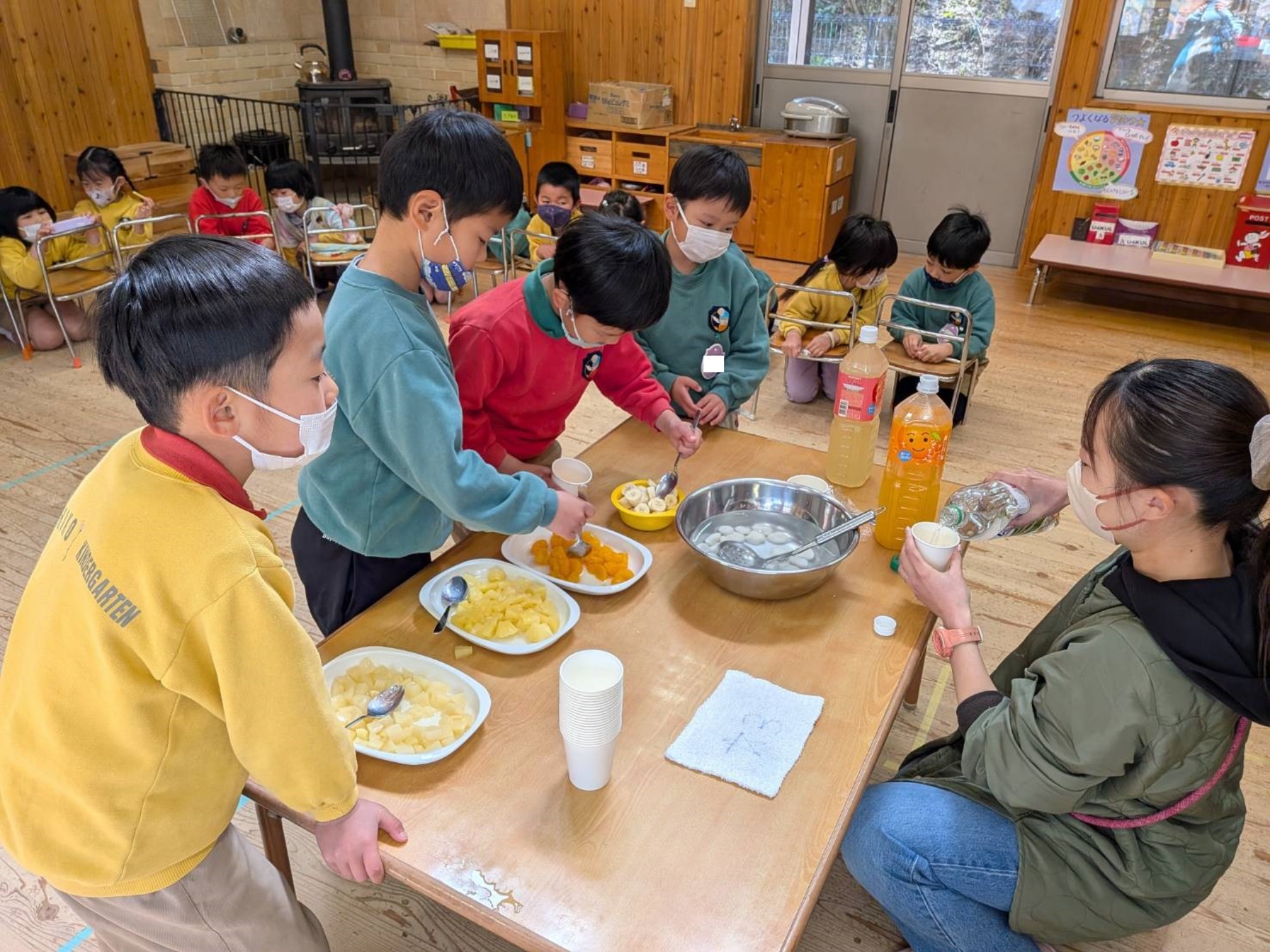年長さんのお別れ会(2/2)
